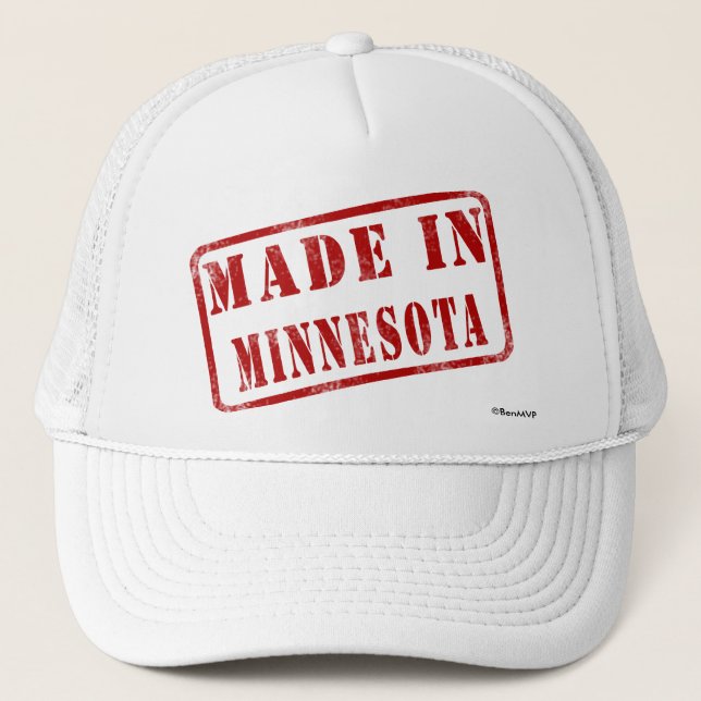 Made in Minnesota Trucker Hat (Front)