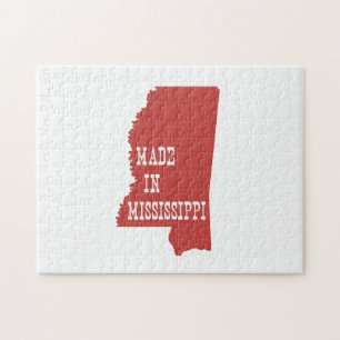 Made In Mississippi Jigsaw Puzzle
