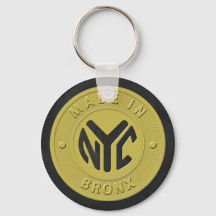 Made In New York Bronx Keychain