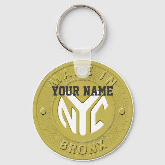Made In New York Bronx Keychain