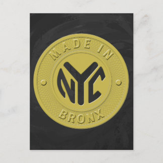 Made In New York Bronx Postcard