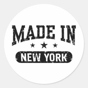 Made in New York Classic Round Sticker