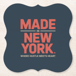 Made in New York Paper Coaster