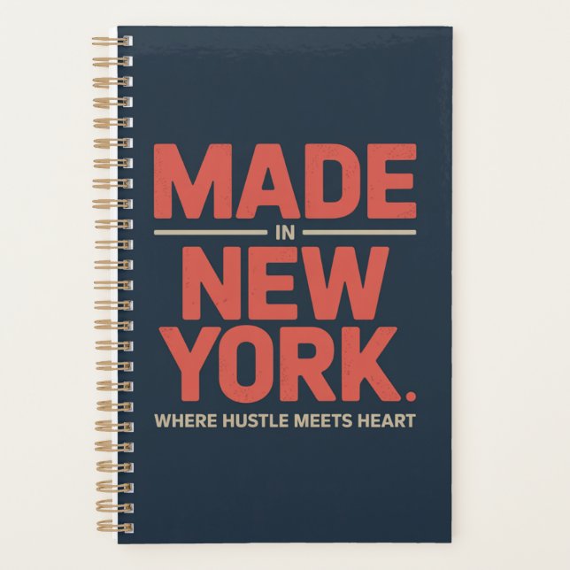Made in New York Planner (Front)