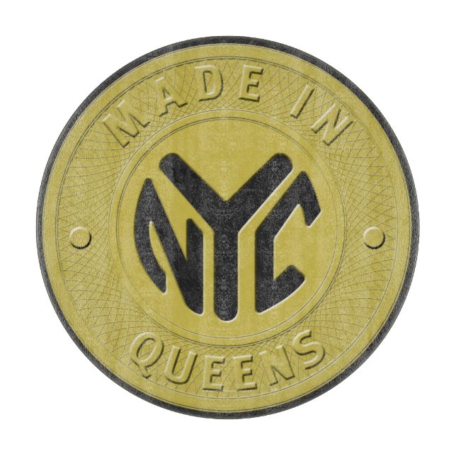 Made In New York Queens Cutting Board (Front)