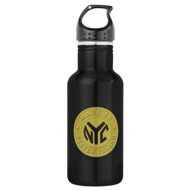 Made In New York Staten Island 532 Ml Water Bottle (Front)