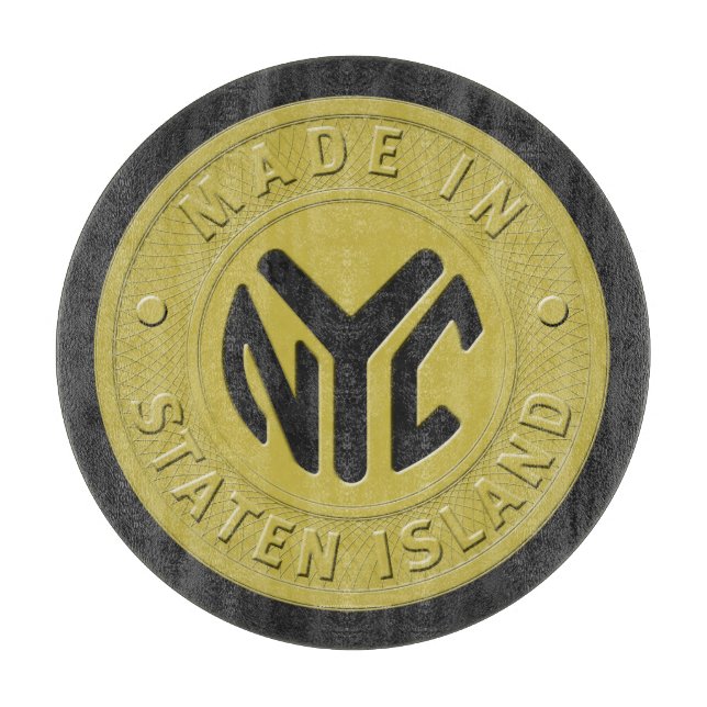 Made In New York Staten Island Cutting Board (Front)