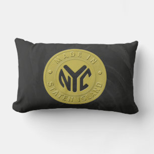 Made In New York Staten Island Lumbar Pillow