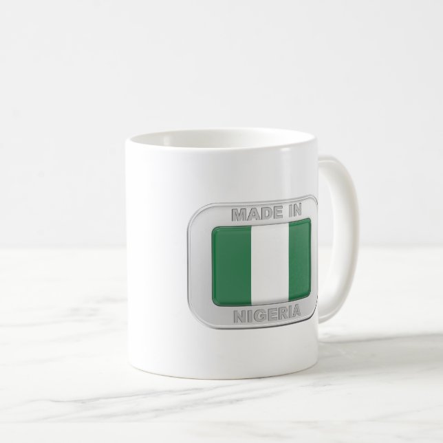 Made in Nigeria Coffee Mug (Front Right)