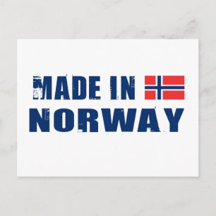 Made in Norway Postcard