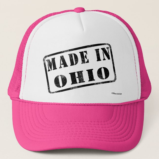 Made in Ohio Trucker Hat (Front)