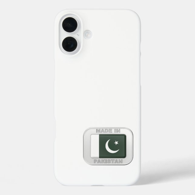 Made in Pakistan Case-Mate iPhone Case (Back)