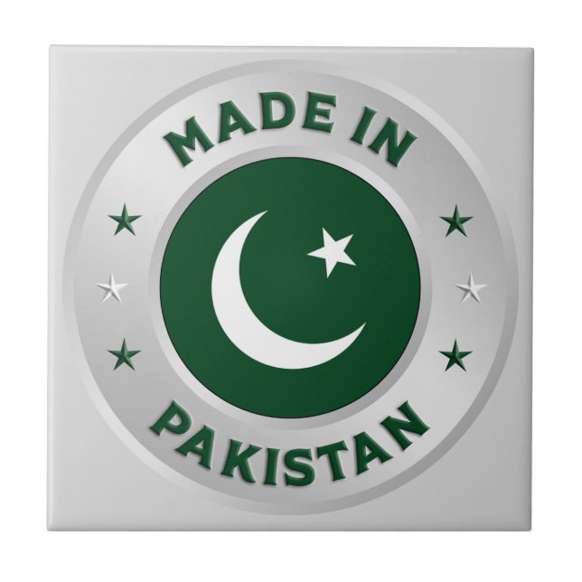 Made In Pakistan Tile (Front)