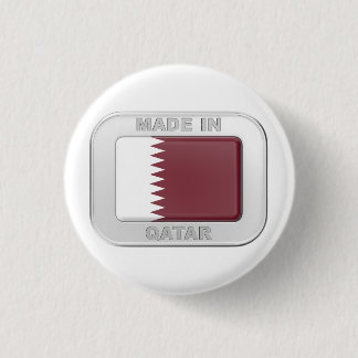 Made in Qatar 1 Inch Round Button
