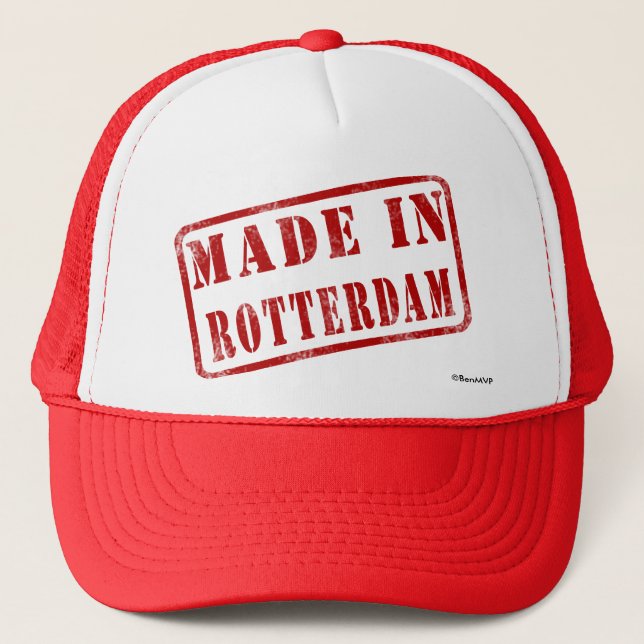 Made in Rotterdam Trucker Hat (Front)
