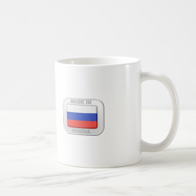 Made in Russia Coffee Mug (Right)