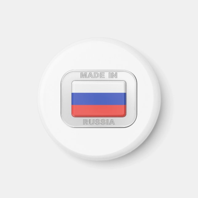Made in Russia Magnet (Front)