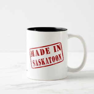 Made in Saskatoon Two-Tone Coffee Mug