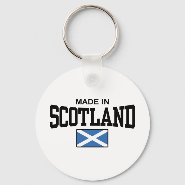 Made In Scotland Keychain (Front)