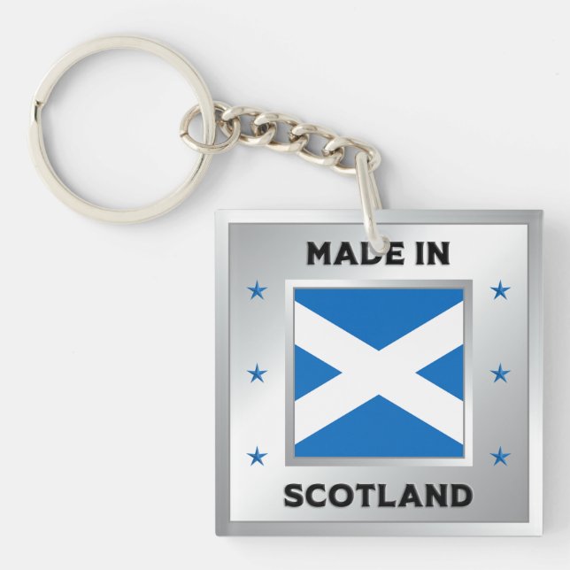 Made In Scotland Keychain (Front)