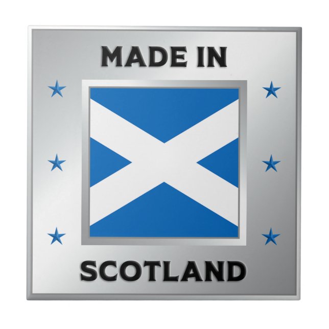 Made In Scotland Tile (Front)