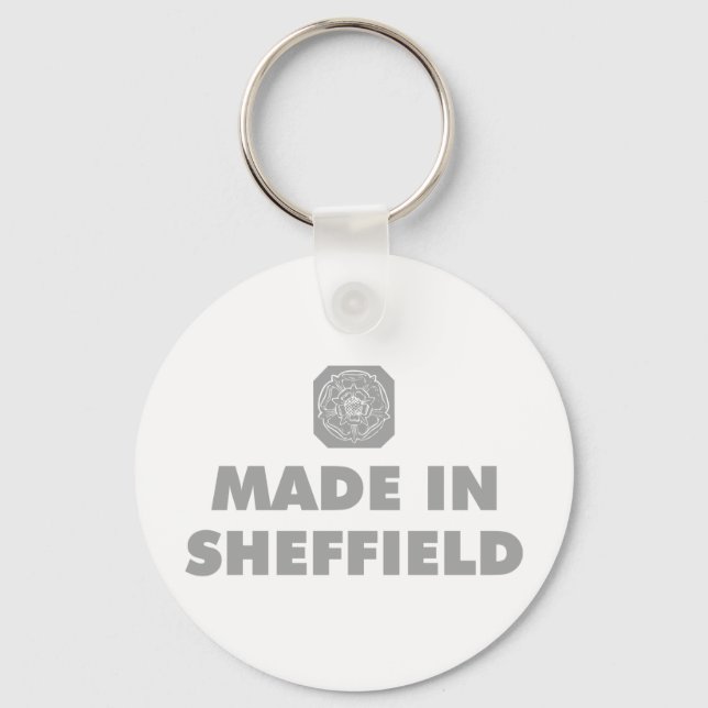 Made in Sheffield Keychain (Front)