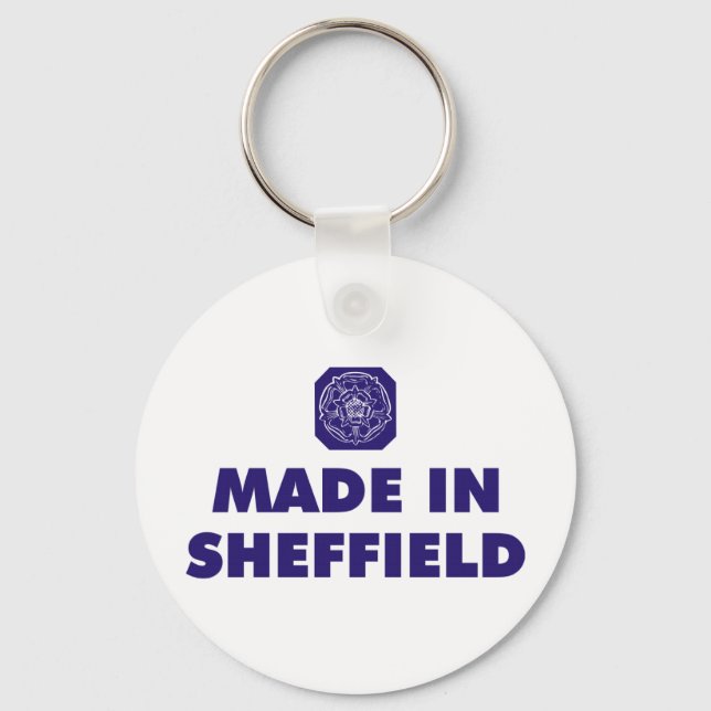 Made in Sheffield Keychain (Front)