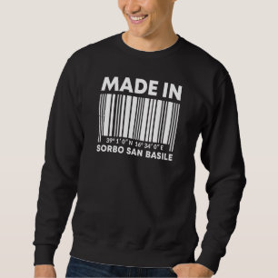 Made In Sorbo San Basile Barcode Sweatshirt