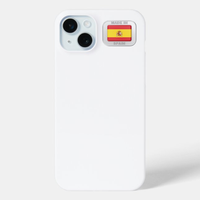 Made in Spain Case-Mate iPhone Case (Back)