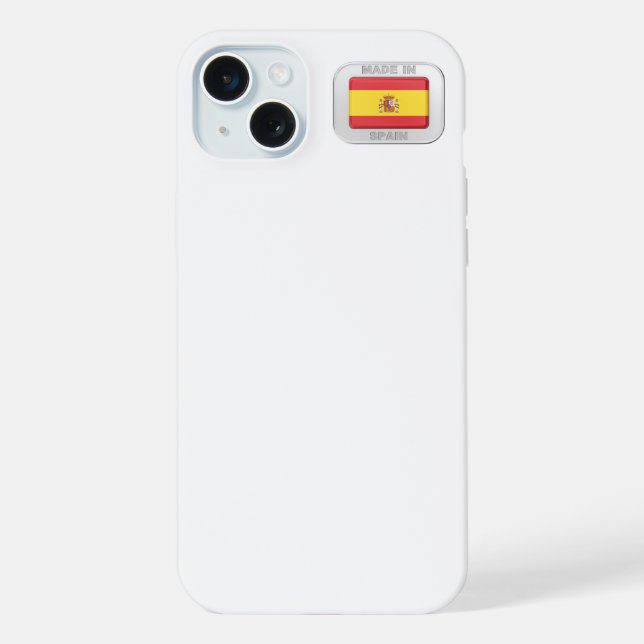 Made in Spain iPhone Case (Back)