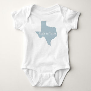 Made in Texas Blue Infant Creeper Bodysuit Romper