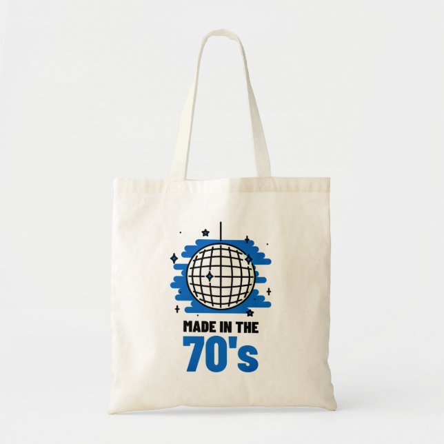 Made in the 70's Tote Bag (Front)