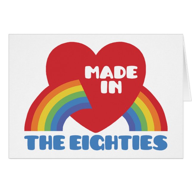 Made in the 80's (Front Horizontal)