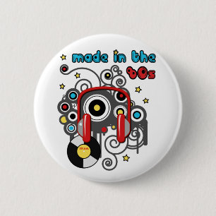 Made in the 80s 2 inch round button