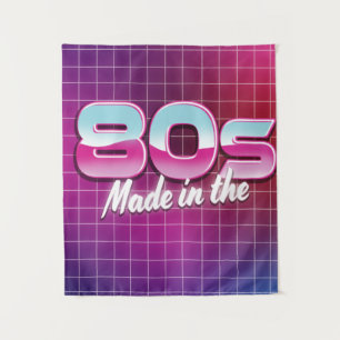 Made in the 80s tapestry