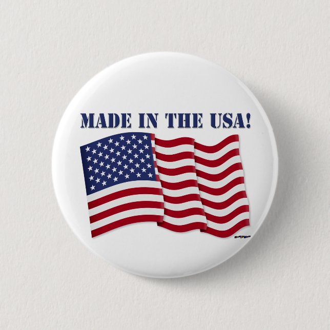 MADE IN THE USA! 2 INCH ROUND BUTTON (Front)