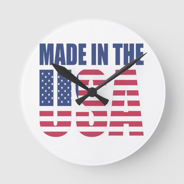 Made in the USA Clock (Front)