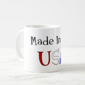 Made in the USA Coffee Mug (Front Left)