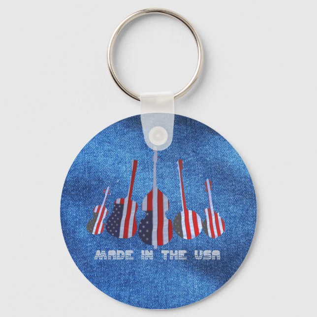 MADE IN THE USA-KEYCHAIN KEYCHAIN (Front)