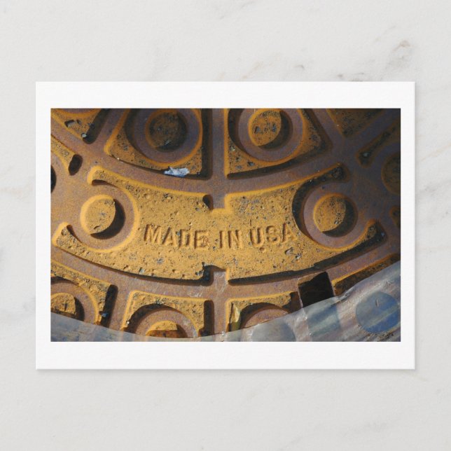 Made in the USA Postcard (Front)