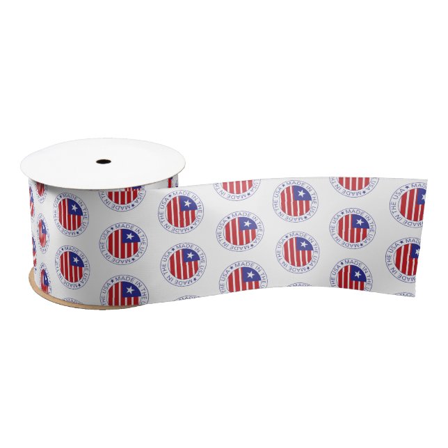 Made in the USA Ribbon Satin Ribbon (Spool)