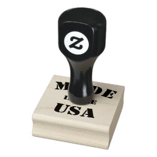 Made in the USA Rubber Stamp