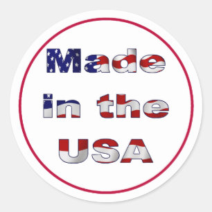 Made in the USA Sticker