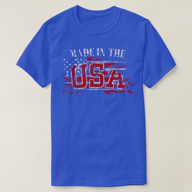Made in the USA T-Shirt (Design Front)