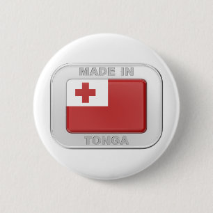 Made in Tonga 2 Inch Round Button