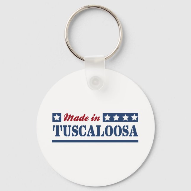 Made in Tuscaloosa Keychain (Front)