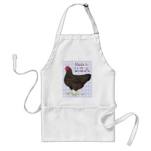 Made In USA Rock Hen Standard Apron