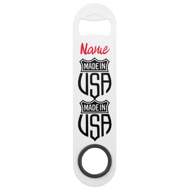 Made in USA Sign Thunder_Cove  Bar Key (Front)