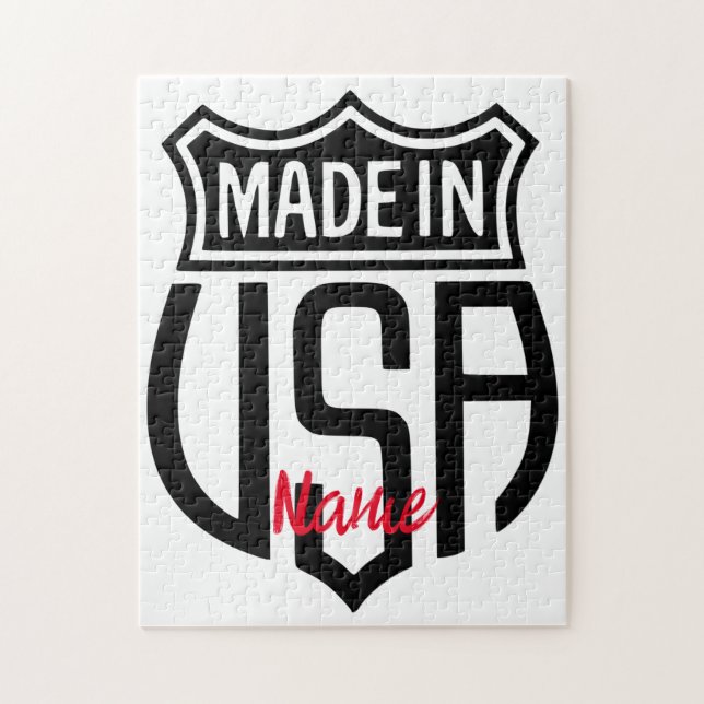 Made in USA Sign Thunder_Cove Jigsaw Puzzle (Vertical)