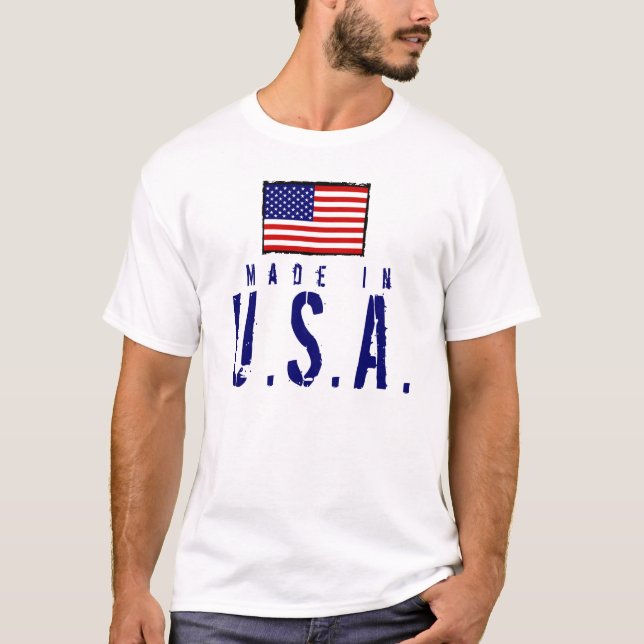 Made In USA T-Shirt (Front)